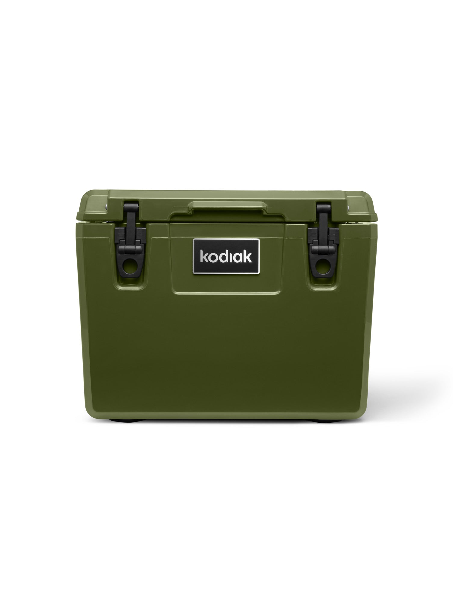 Kodiak Hard Cooler 32L Olive Green Heavy-Duty Family-Size Ice Box with 5-Day Ice Retention and Rugged Design