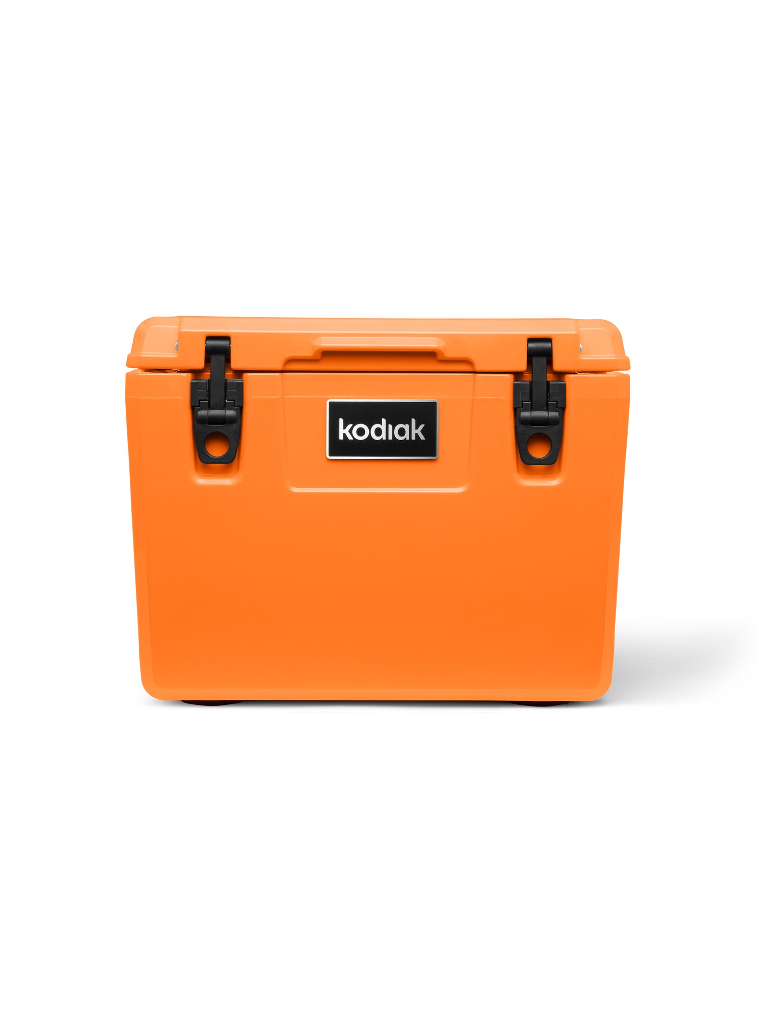 Kodiak Hard Cooler 32L Orange Heavy-Duty Family-Size Ice Box with 5-Day Ice Retention for Camping