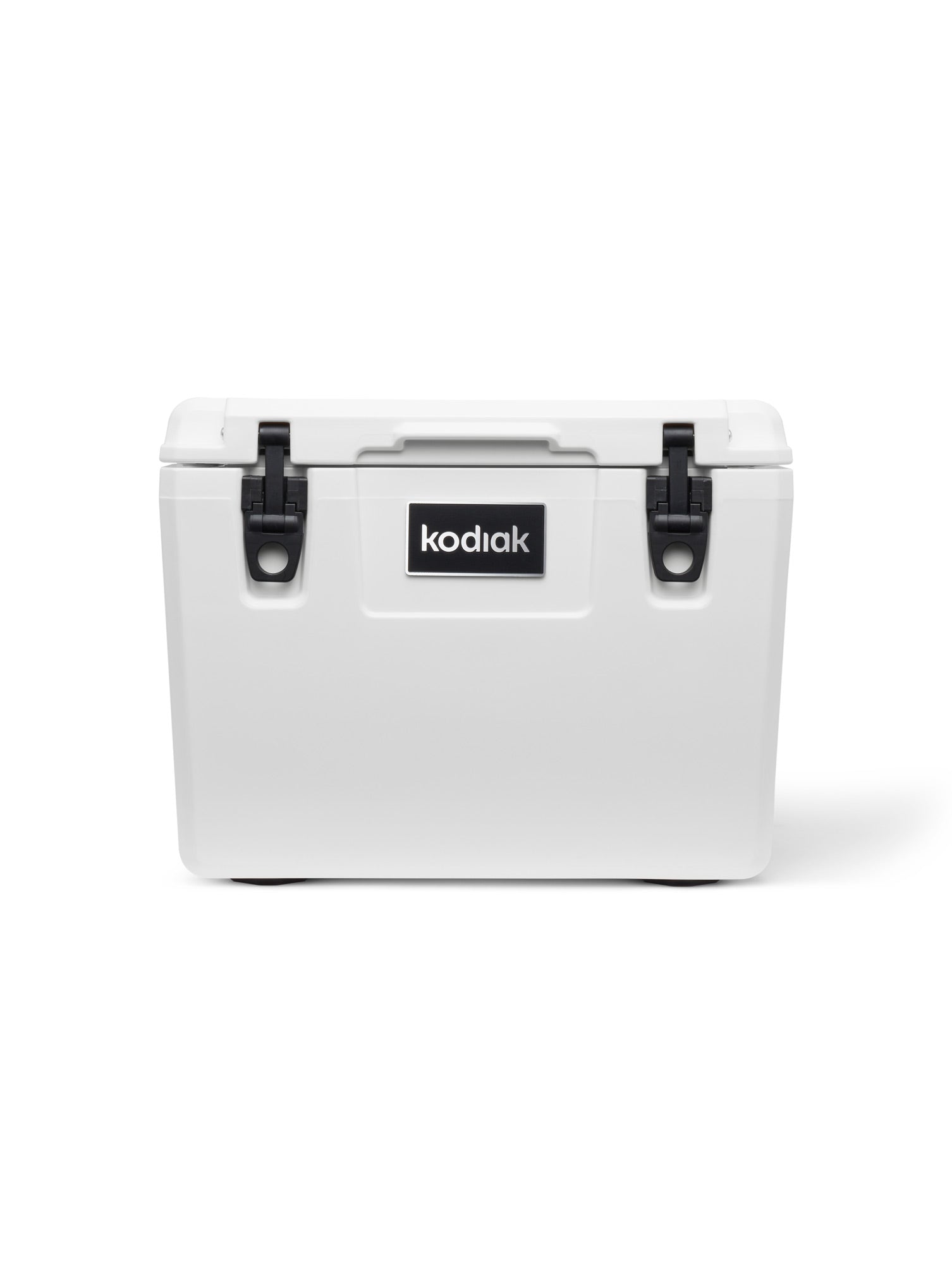 Kodiak Hard Cooler 32L White Heavy-Duty Family-Size Ice Box with 5-Day Ice Retention for Camping and Outdoors