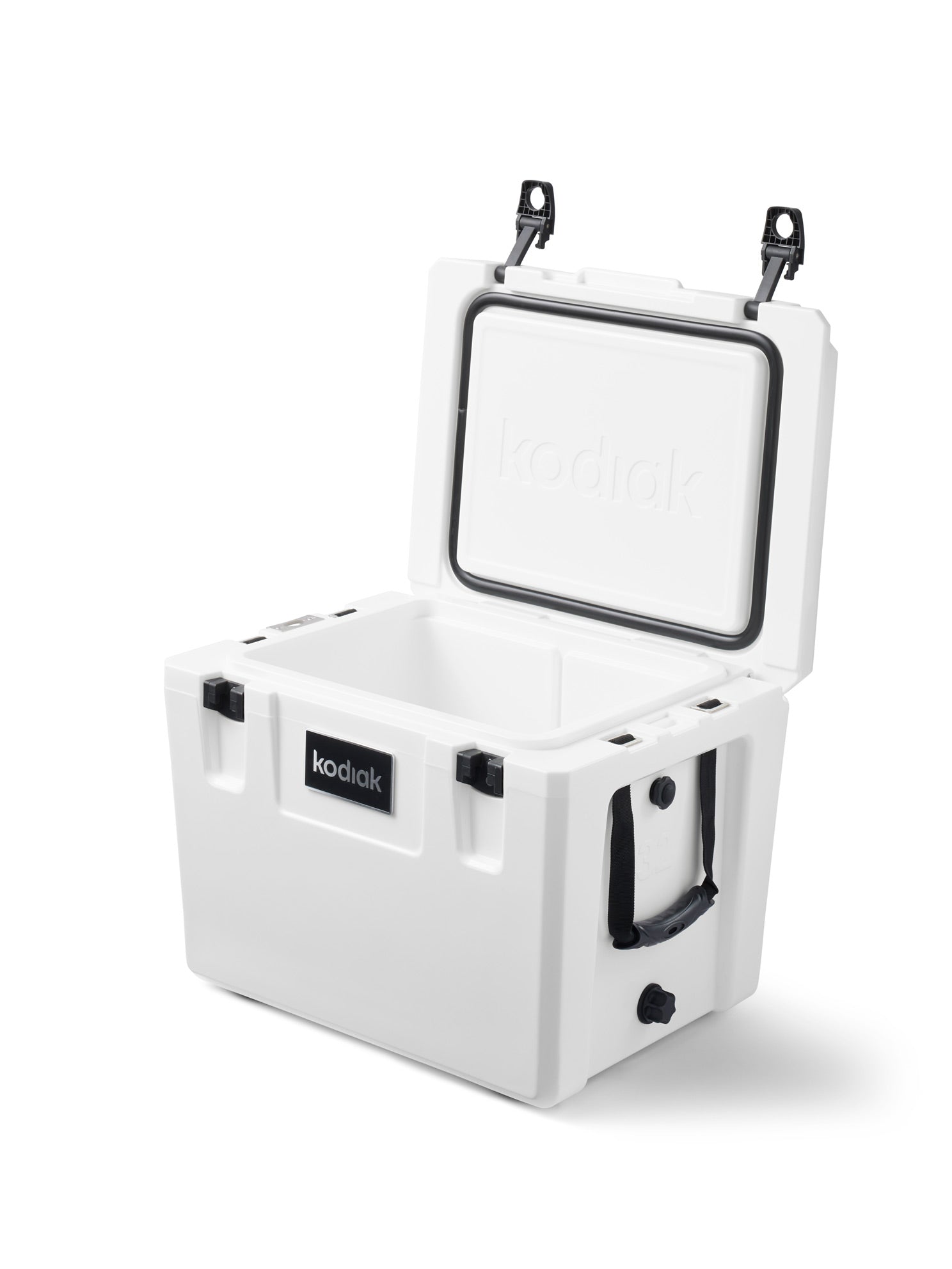 Kodiak Hard Cooler 32L White Heavy-Duty Family-Size Ice Box with 5-Day Ice Retention and 5-Year Warranty