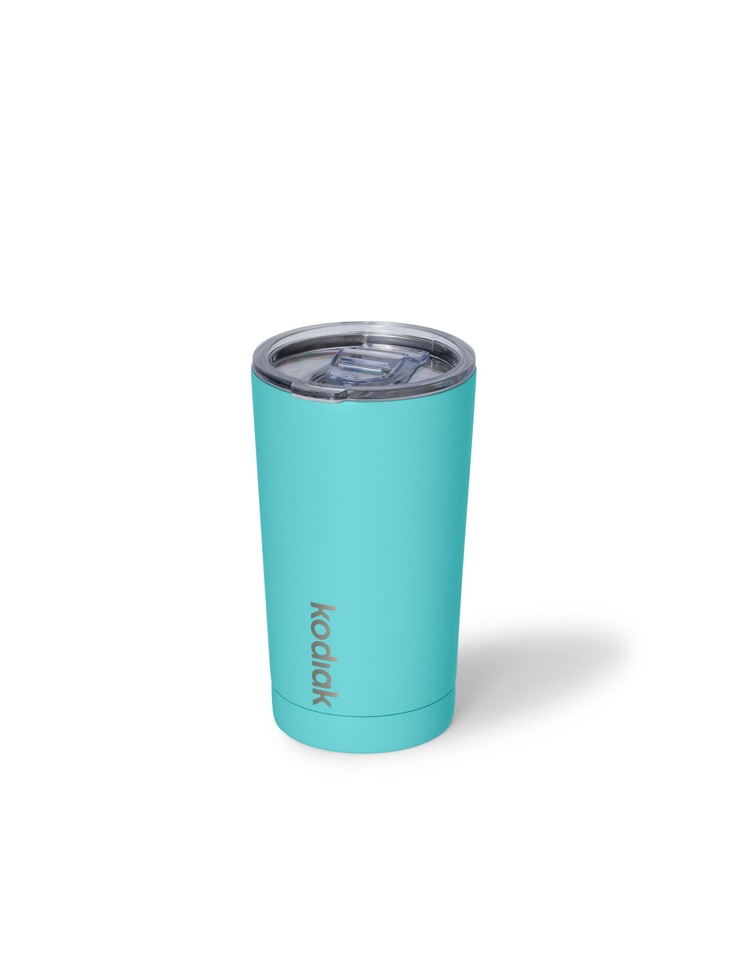 Kodiak 473 Tumbler Aqua 473ml Insulated Stainless Steel Tumbler with Clear Lid, Premium Drinkware for Hot or Cold Drinks