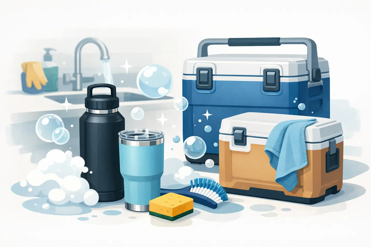 How to Clean Insulated Drinkware Properly