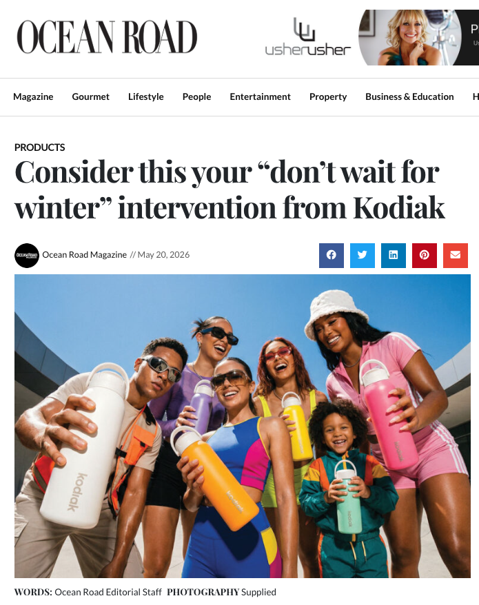 Consider This Your “Don’t Wait For Winter” Intervention from Kodiak