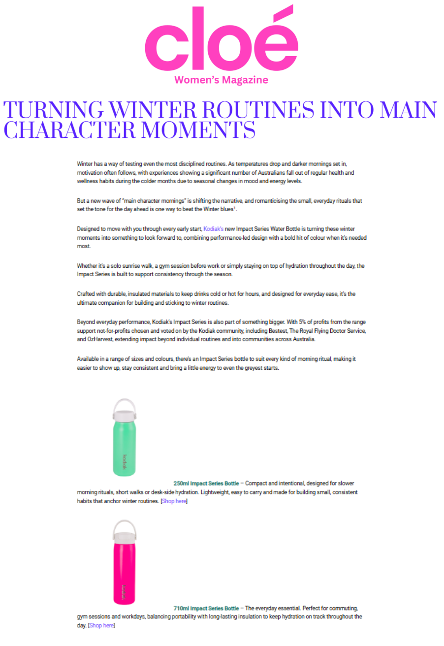Turning Winter Routines Into Main Character Moments