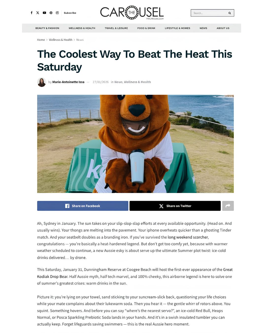 The Coolest Way to Beat the Heat this Saturday