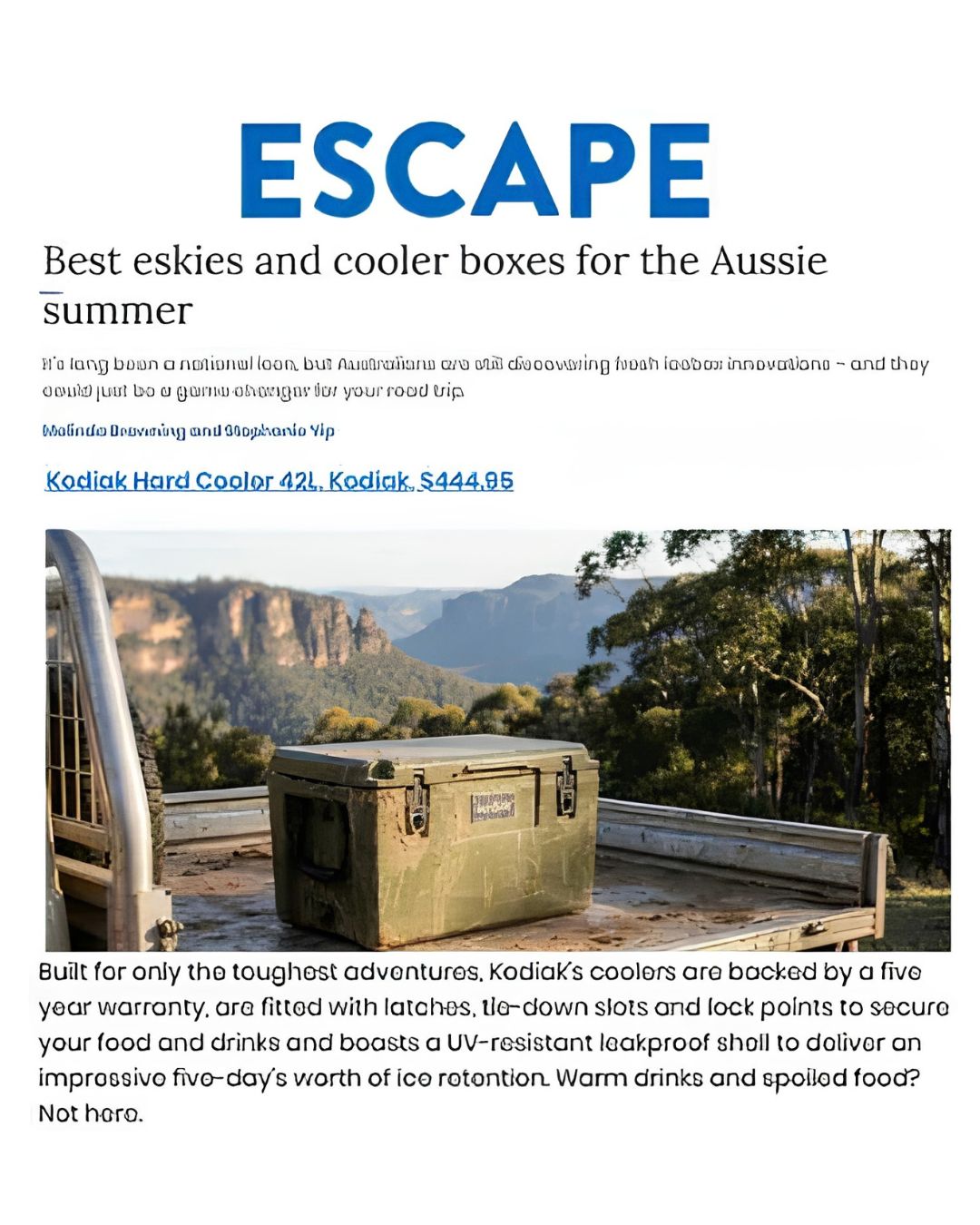 Best Eskies and Cooler Boxes for the Aussie Summer