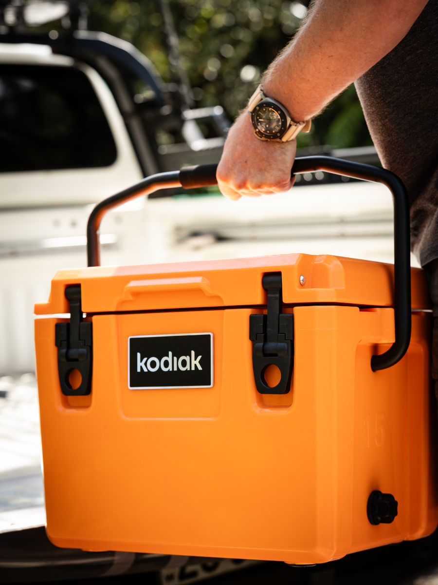 Kodiak Hard Cooler 15L | Compact Heavy-Duty 15 Litre Hard Cooler Kodiak Hard Cooler 15L | Compact Heavy-Duty 15 Litre Hard Cooler